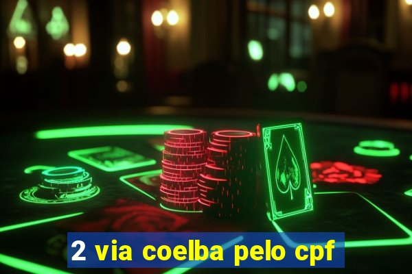 2 via coelba pelo cpf